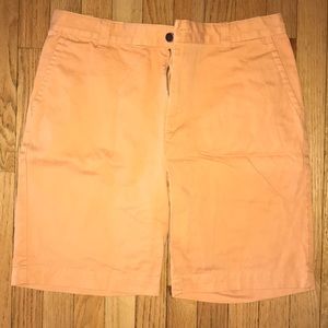 Bass Cream Orange Dress Shorts